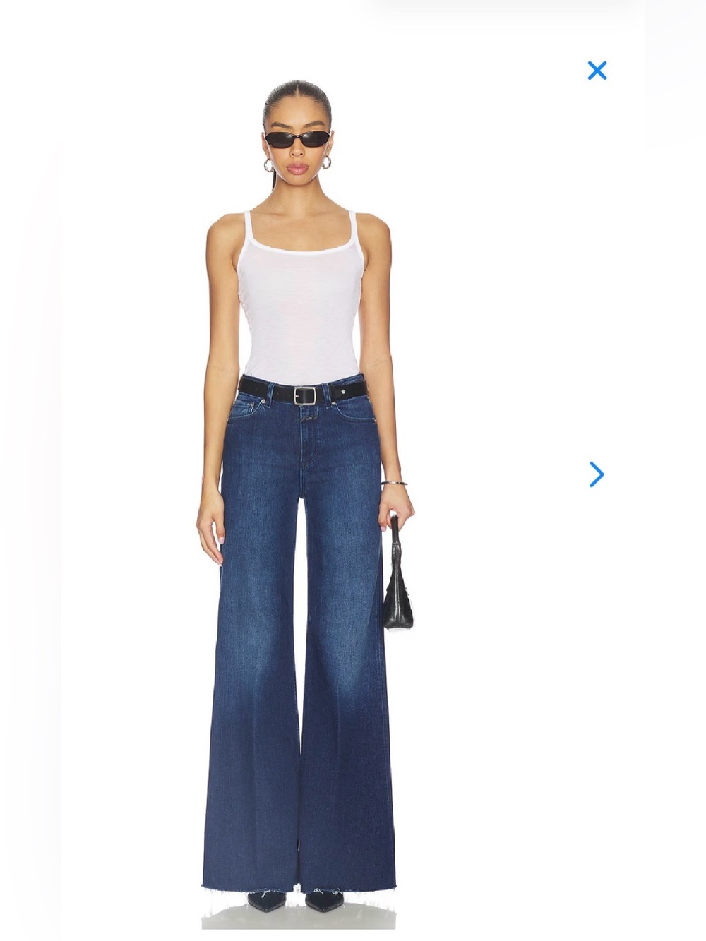 Closed glow up wide leg jeans